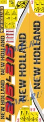Стикеры для мини-погрузчика Нью Холланд L215